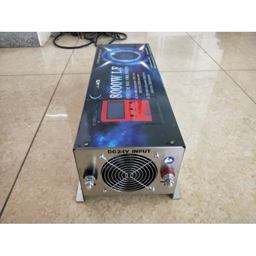 8000watts Lf Pure Sine Wave Power Inverter Split Phase Dc 48v To Ac 110v And 220v Ups Battery 8984